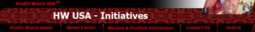 Health Watch USA Poblic Policy Initiatives