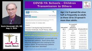 COVID-19:  Children and Opening of Schools