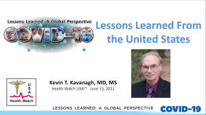Lessens Learned in the United States.  Kevin Kavanagh